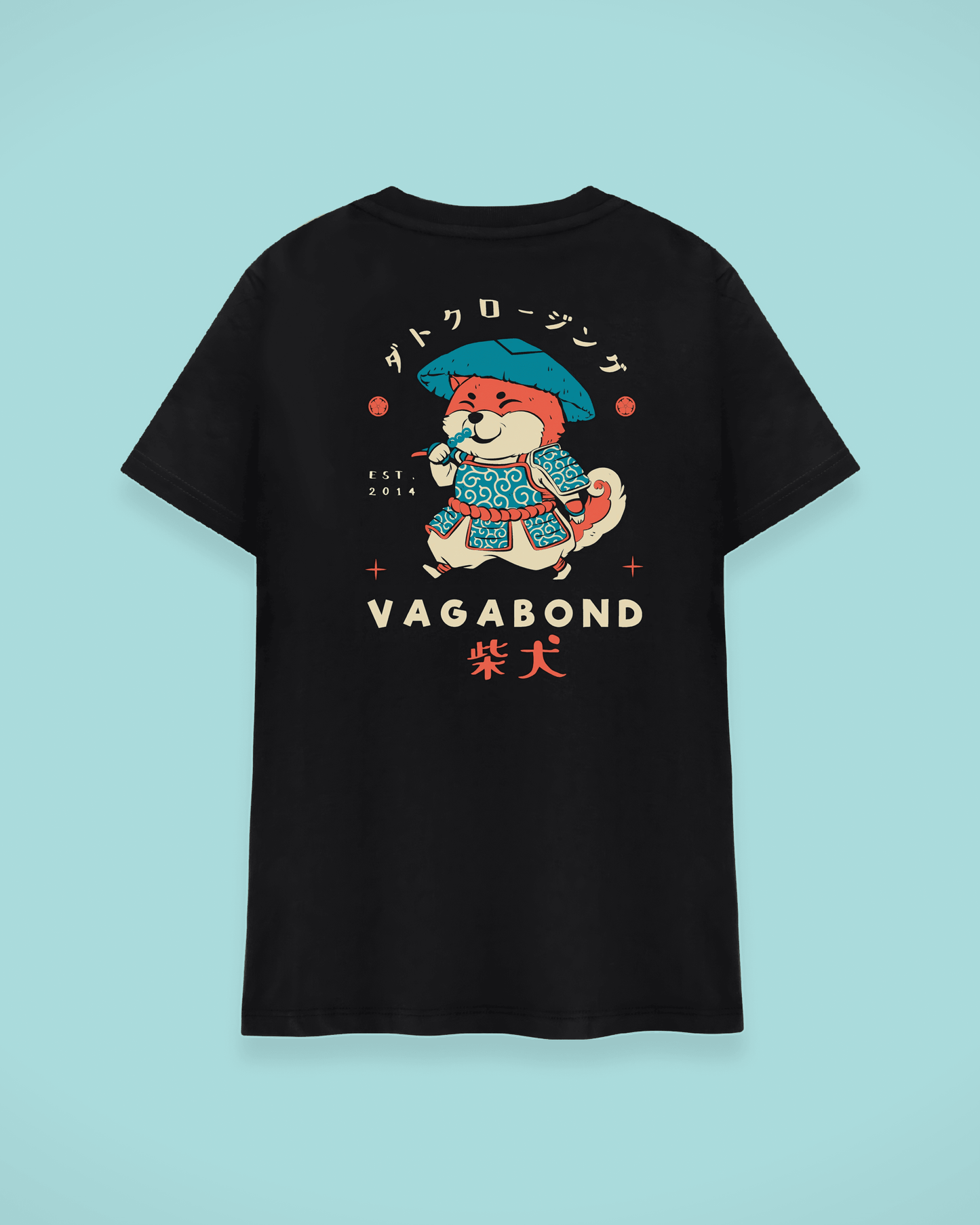 Datclothing - Vagabond - oversized T-shirt - backview